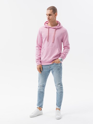 Ombre Sweatshirt 'B1351' in Roze