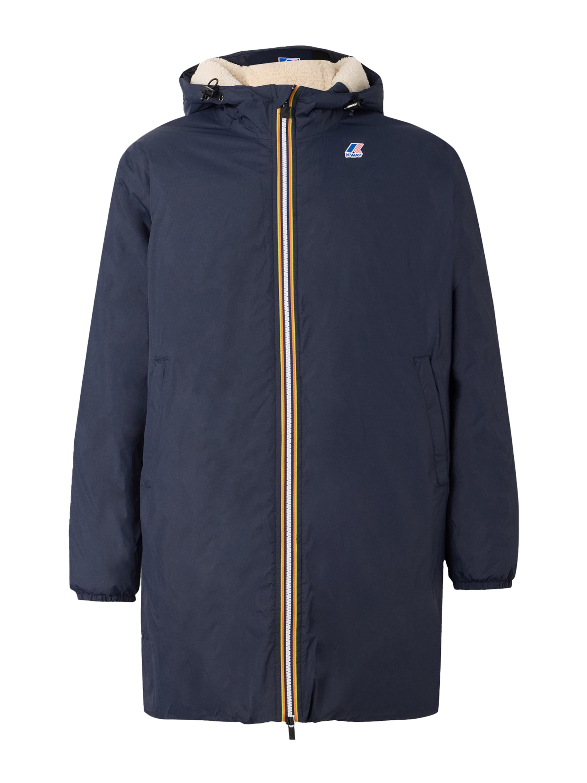 K-Way Funktsionaalne jope 'Le Vrai 4.0 Eiffel East Orsetto', värv sinine: eest vaates