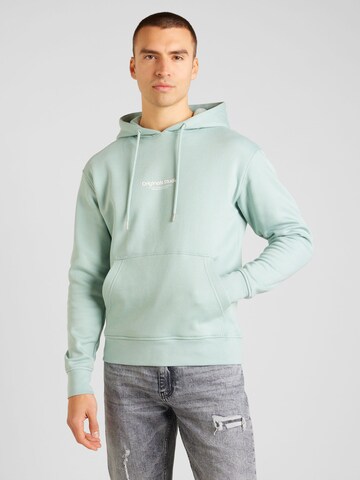 JACK & JONES Sweatshirt 'VESTERBRO' in Green: front