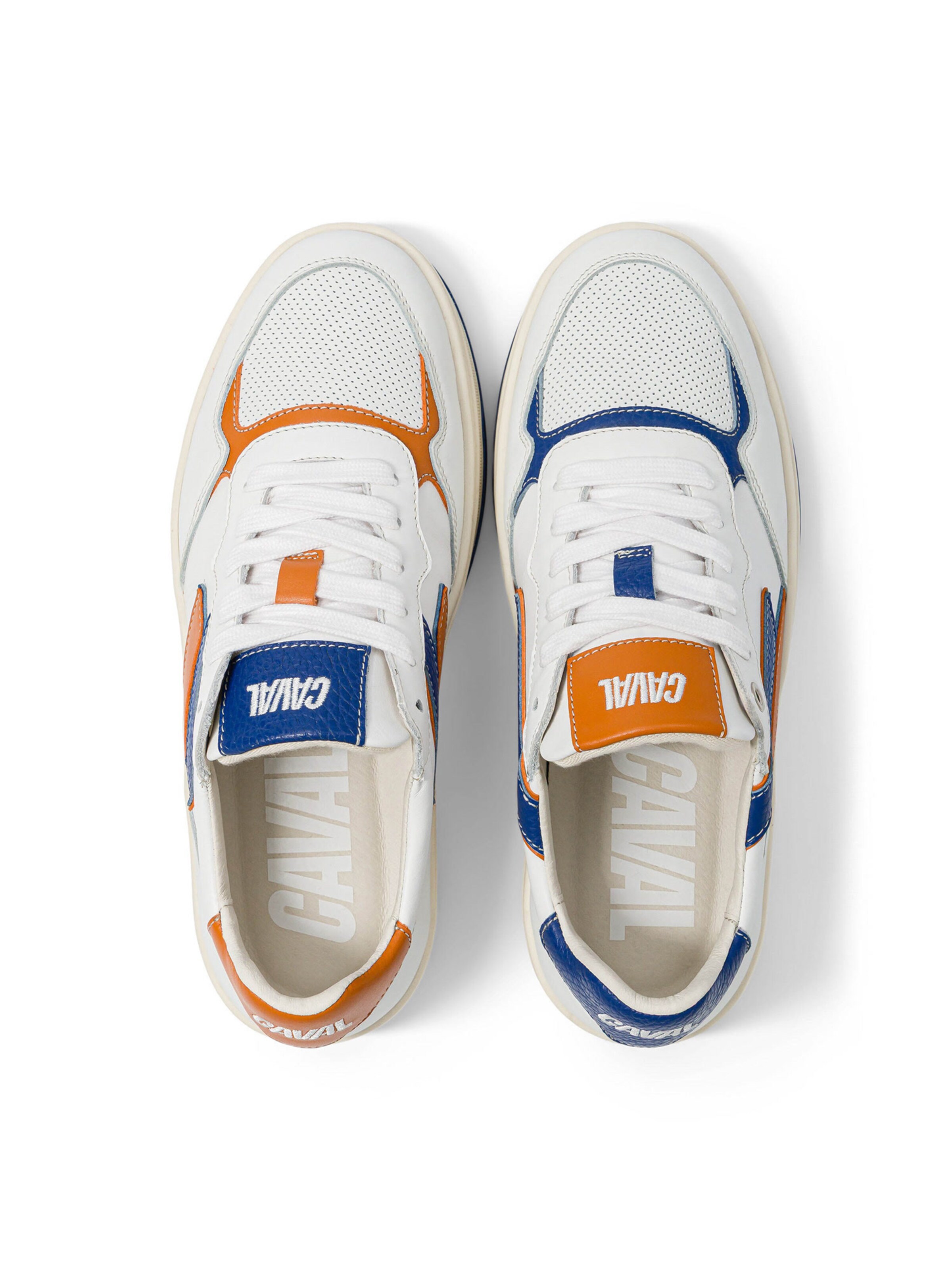 Caval - Sapato com atacadores ' FLOW ' em azul