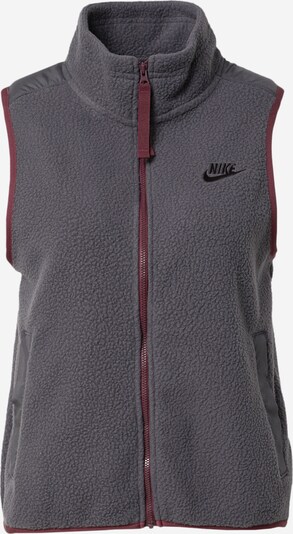 Nike Sportswear Vest i antracit / mørkerød, Produktvisning