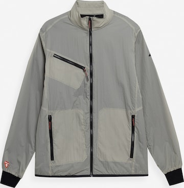 4F Outdoor jacket 'PrimaLoft® Aktiv' in Grey: front