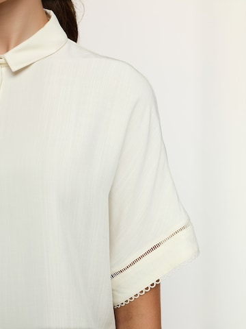 T-shirt ' SRLima ' Soft Rebels en beige : devant