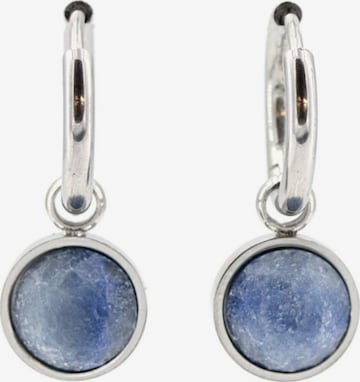 Sergio Engel Ohrringe in Blau: Vorderseite