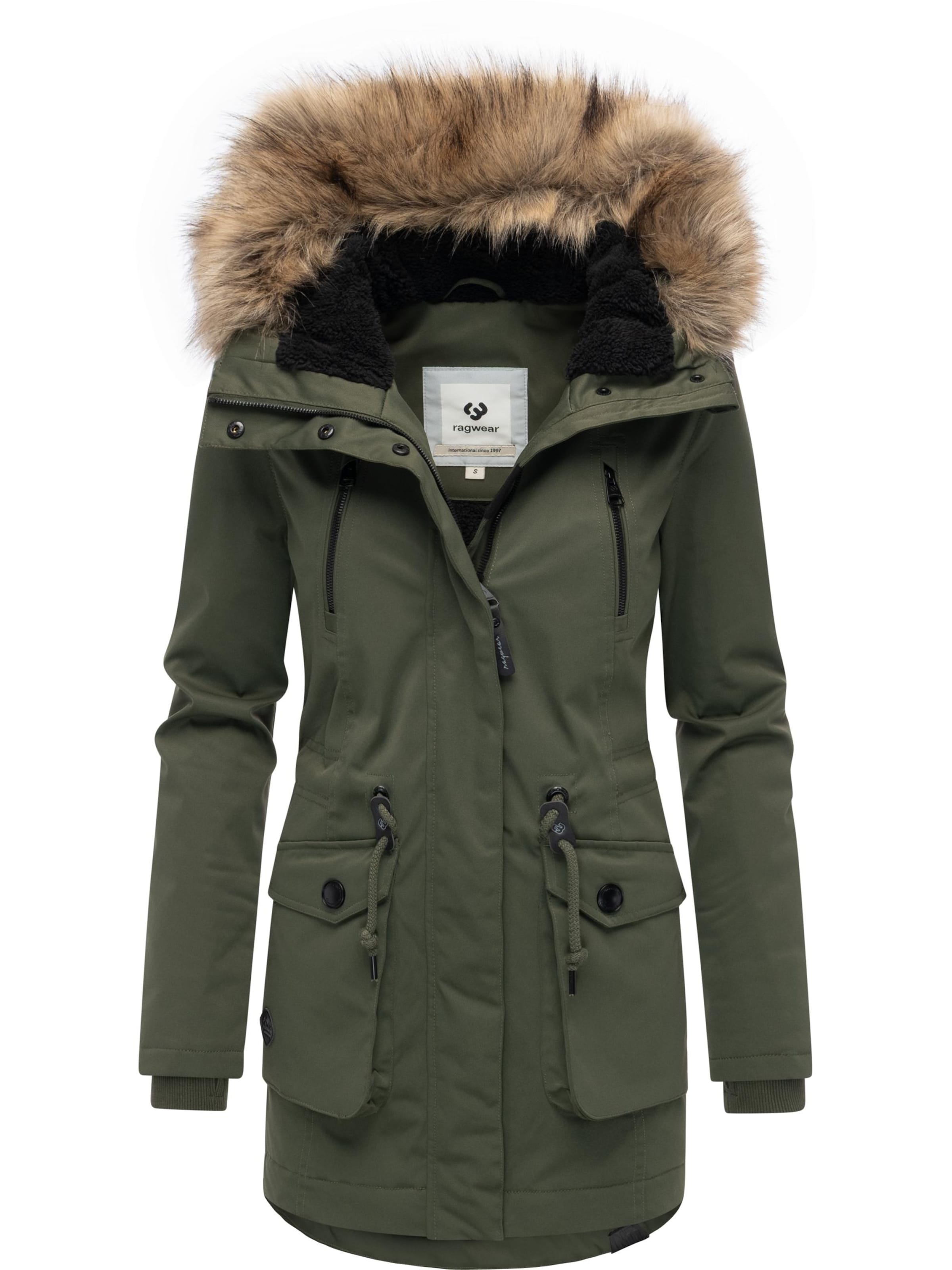 Parka invernale 'Ellsa Youmodo' di Ragwear in verde