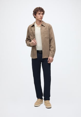 Bruun & Stengade Regular Broek 'Albet' in Blauw