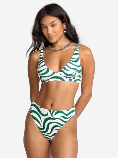 BILLABONG Bikini Top in 70 in Emerald / White, Item view