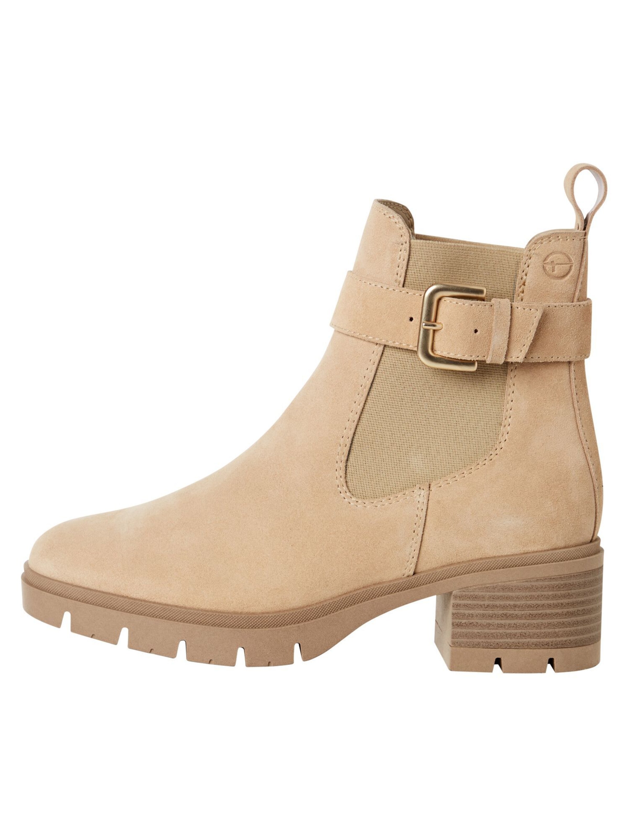 Chelsea Boots Tamaris en beige