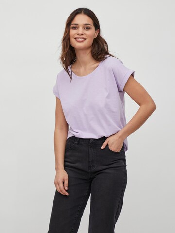 VILA Shirt 'Dreamers' in Purple: front