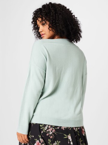 ONLY Carmakoma Sweater 'Melina' in Blue