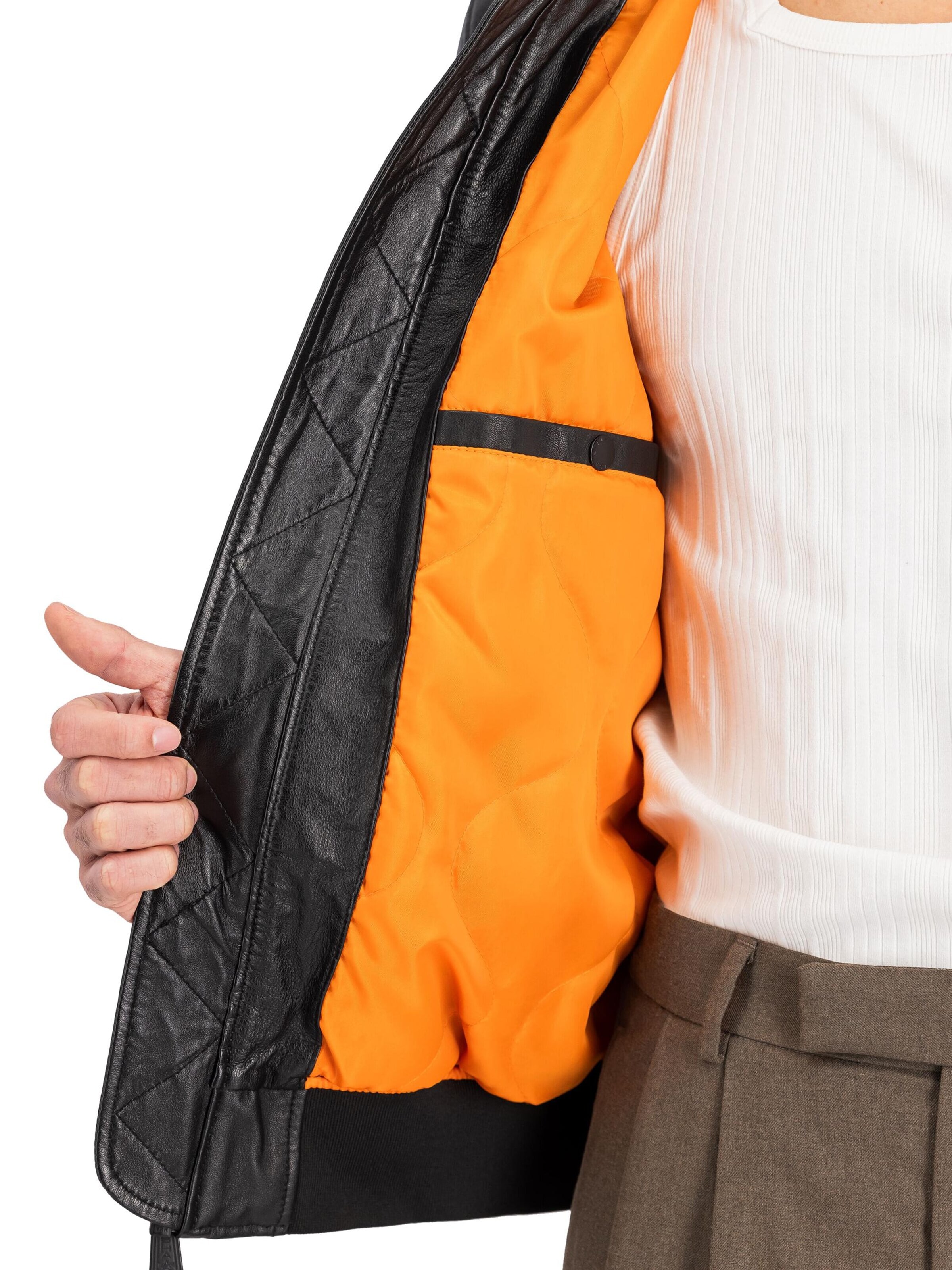 ALPHA INDUSTRIES Tussenjas 'Ma-1' in Zwart