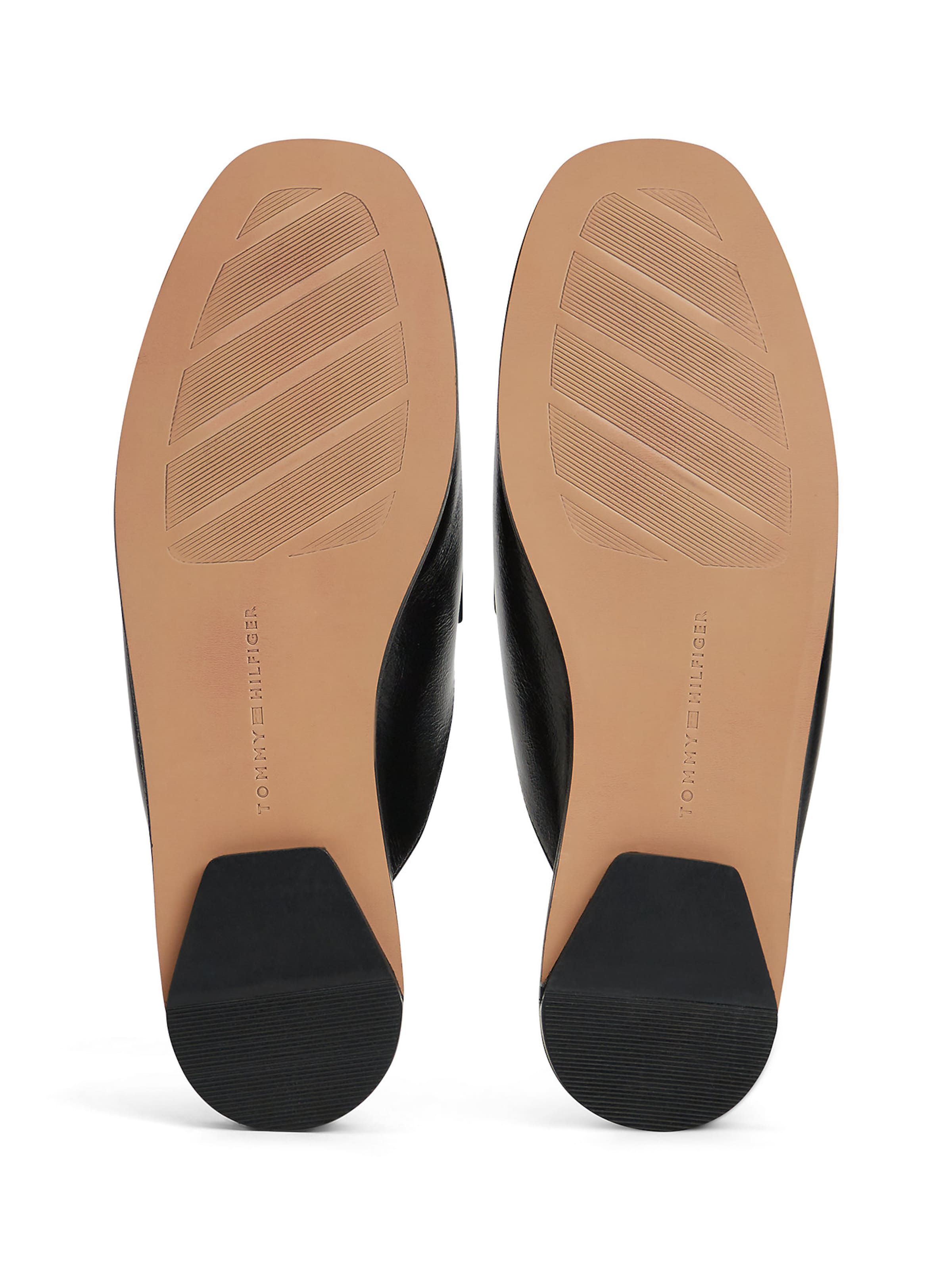 TOMMY HILFIGER Pantolette in Schwarz