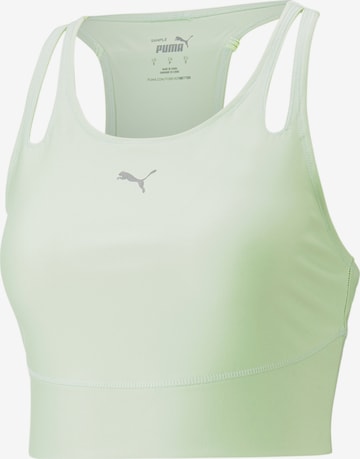 PUMA Sports Top 'Run Ultraform' in Green: front