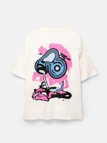 Pull&Bear Shirt 'BRAULIO AMADO' in Pink
