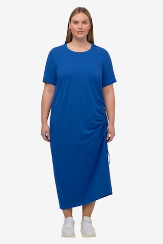 Ulla Popken Jurk in Blauw: voorkant