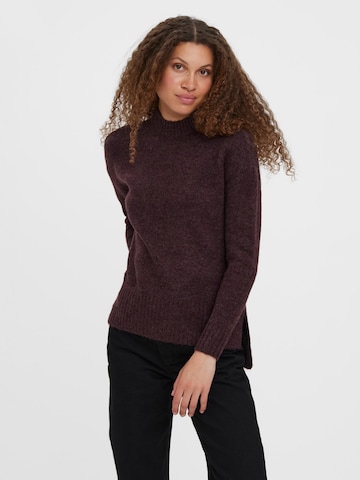 VERO MODA Sweater 'Lefile' in Purple: front