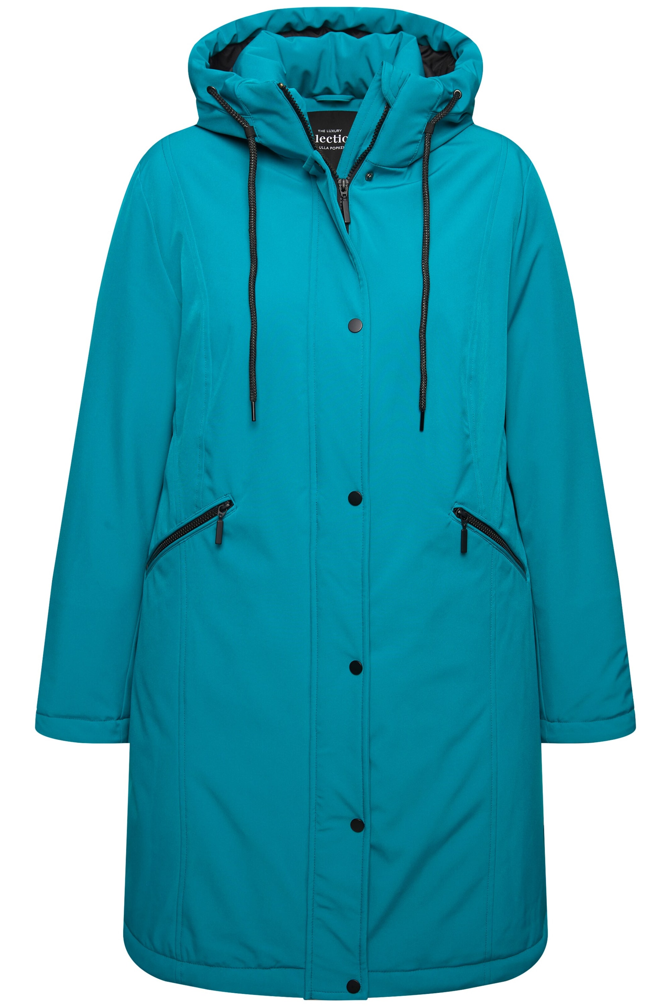 Ulla Popken Funktionsjacke in Blau: Vorderseite