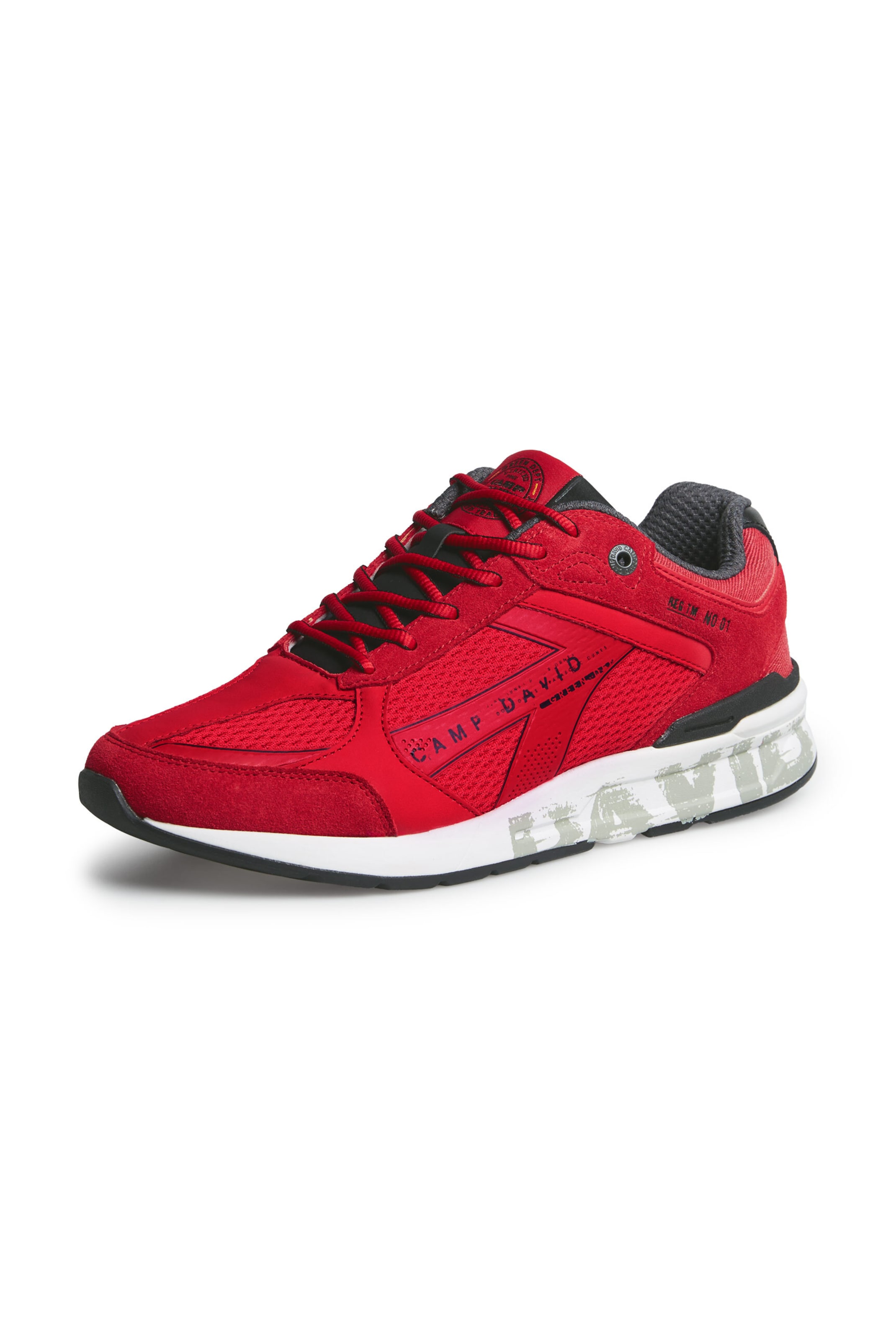 CAMP DAVID Sneaker in Rot: Vorderseite