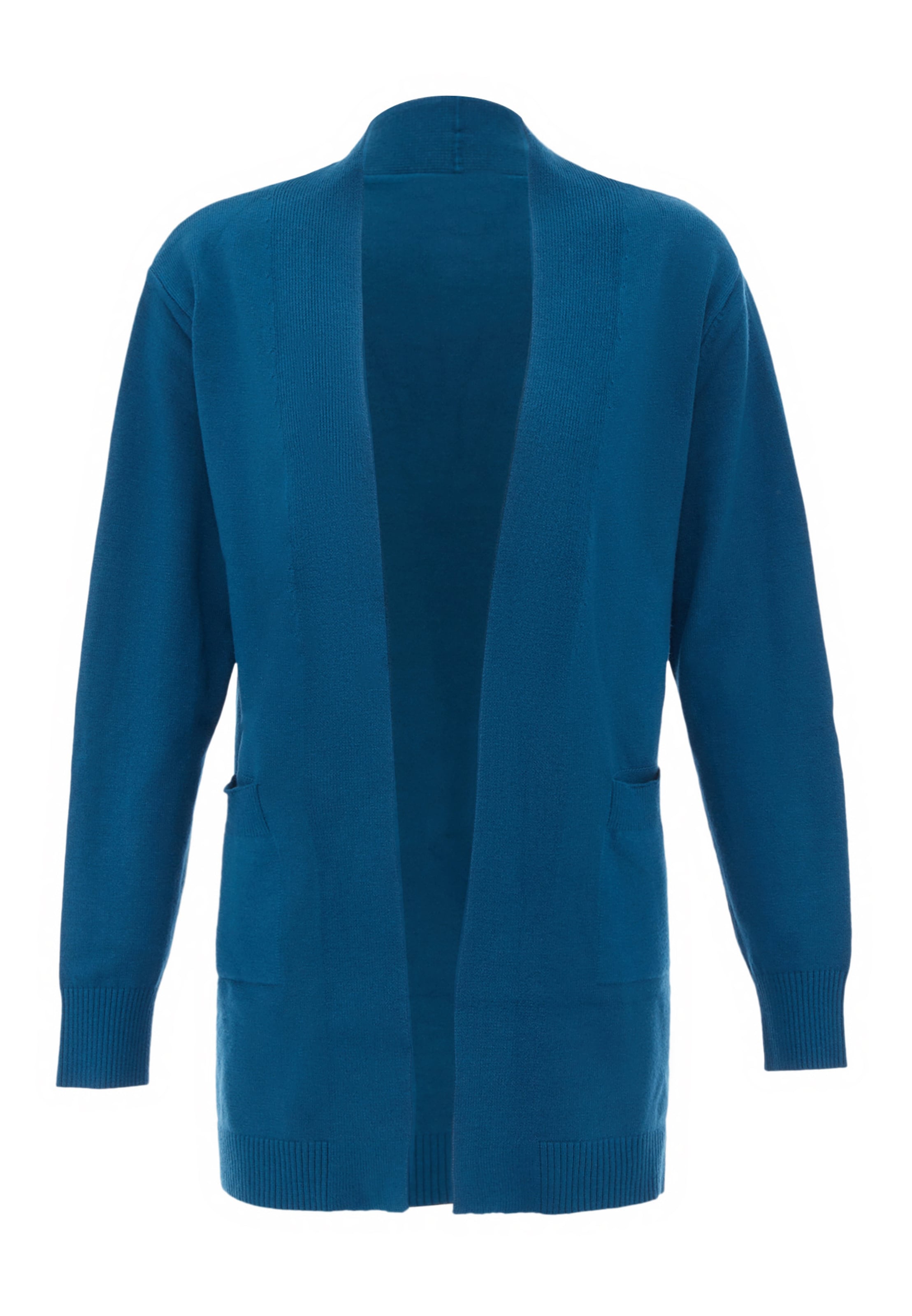 boline Strickjacke in Blau: Vorderseite