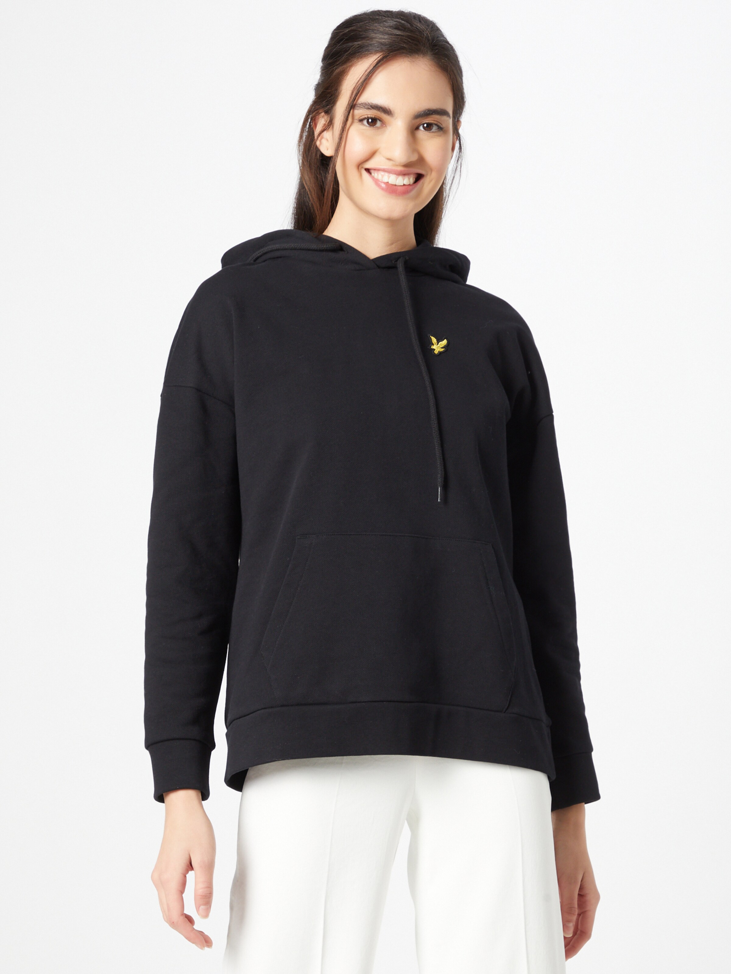 Frauen Sweat Lyle & Scott Sweatshirt in Schwarz - WU59388 Frauen Sweat Lyle & Scott Sweatshirt in Schwarz - WU59388