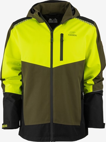 FORSBERG Performance Jacket in Green: front