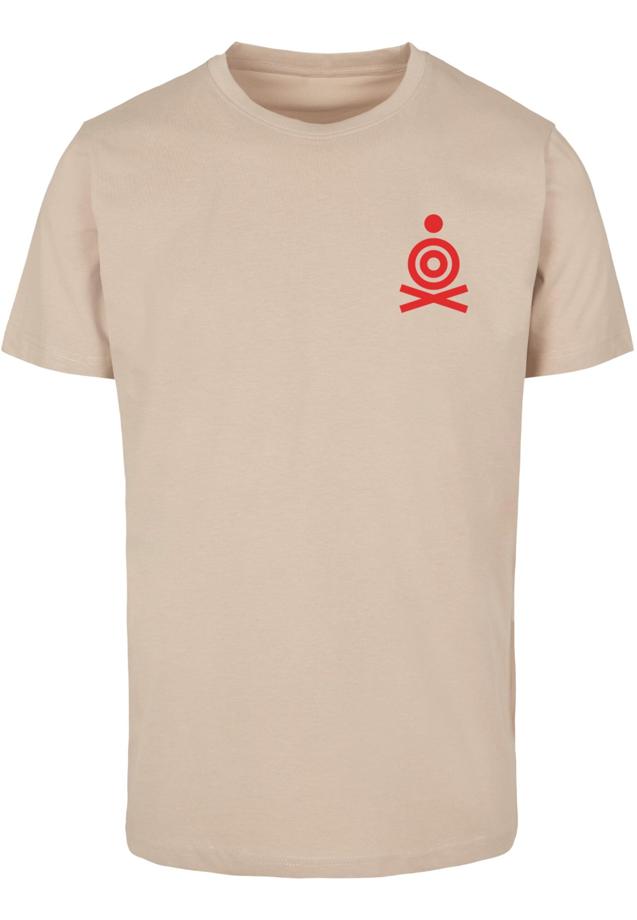 Merchcode Shirt 'TORC - Street Food' in Beige: voorkant
