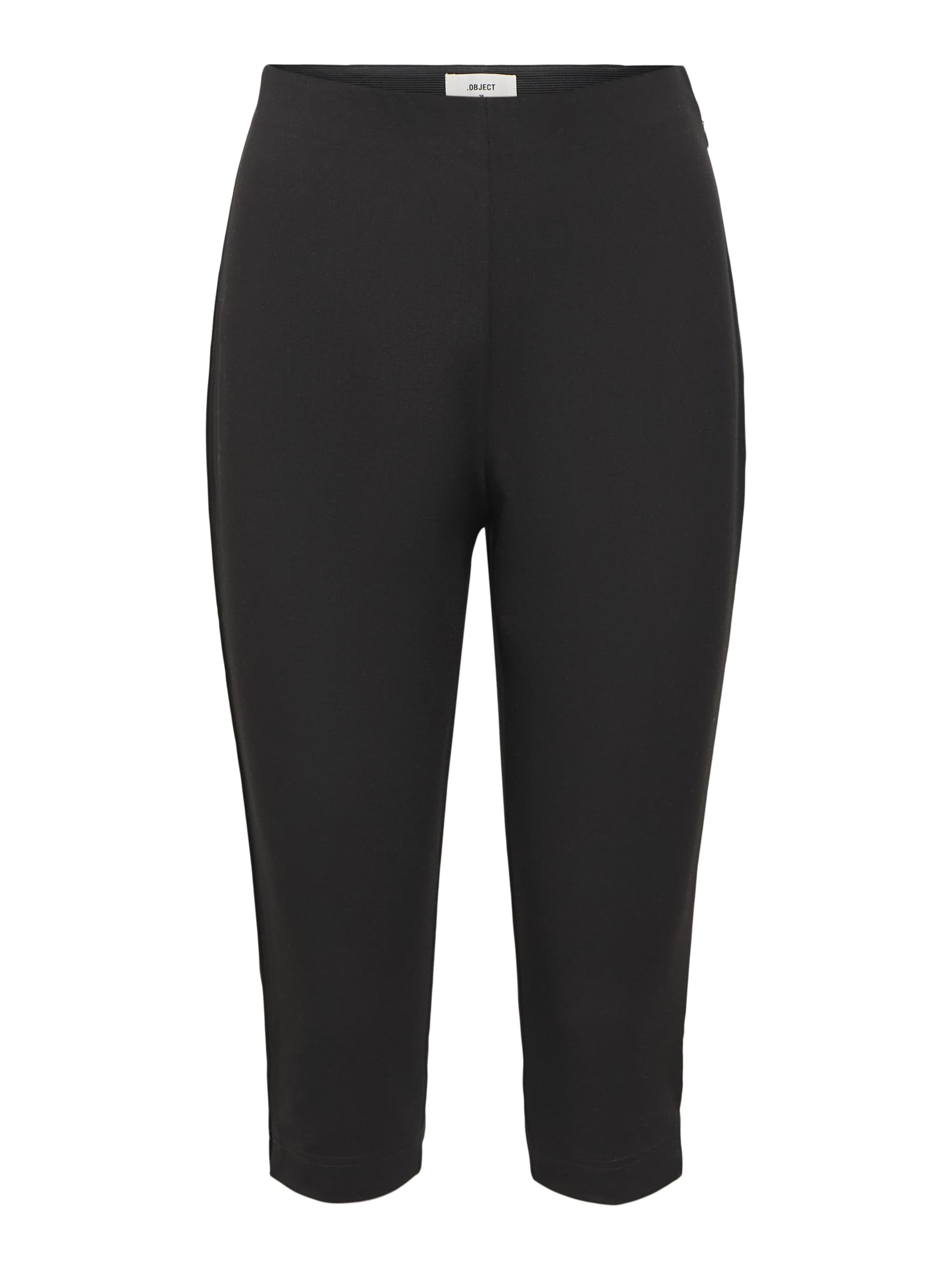 OBJECT Slim fit Pants 'OBJLisa' in Black: front