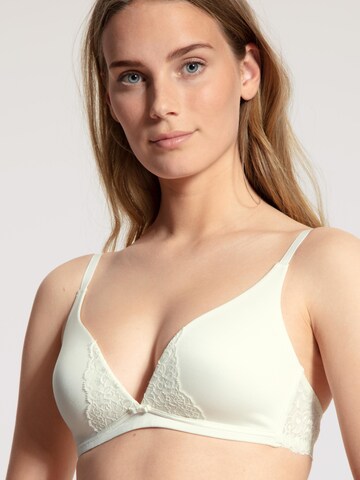 CALIDA Bralette Bra 'Special' in White