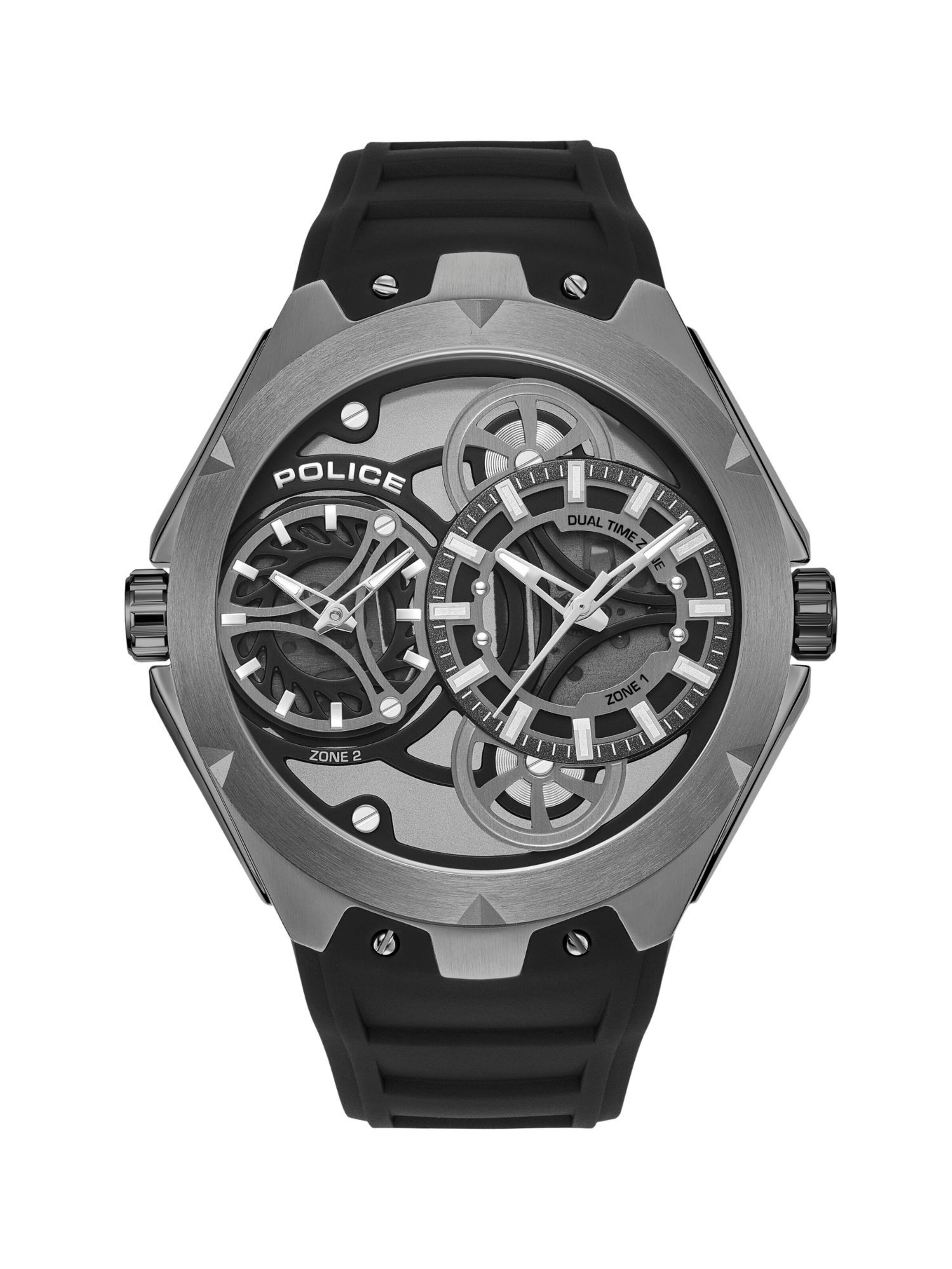 POLICE Quarzuhr ' Scepter ' in Grau: Vorderseite