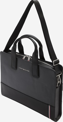 Sac d’ordinateur portable TOMMY HILFIGER en noir