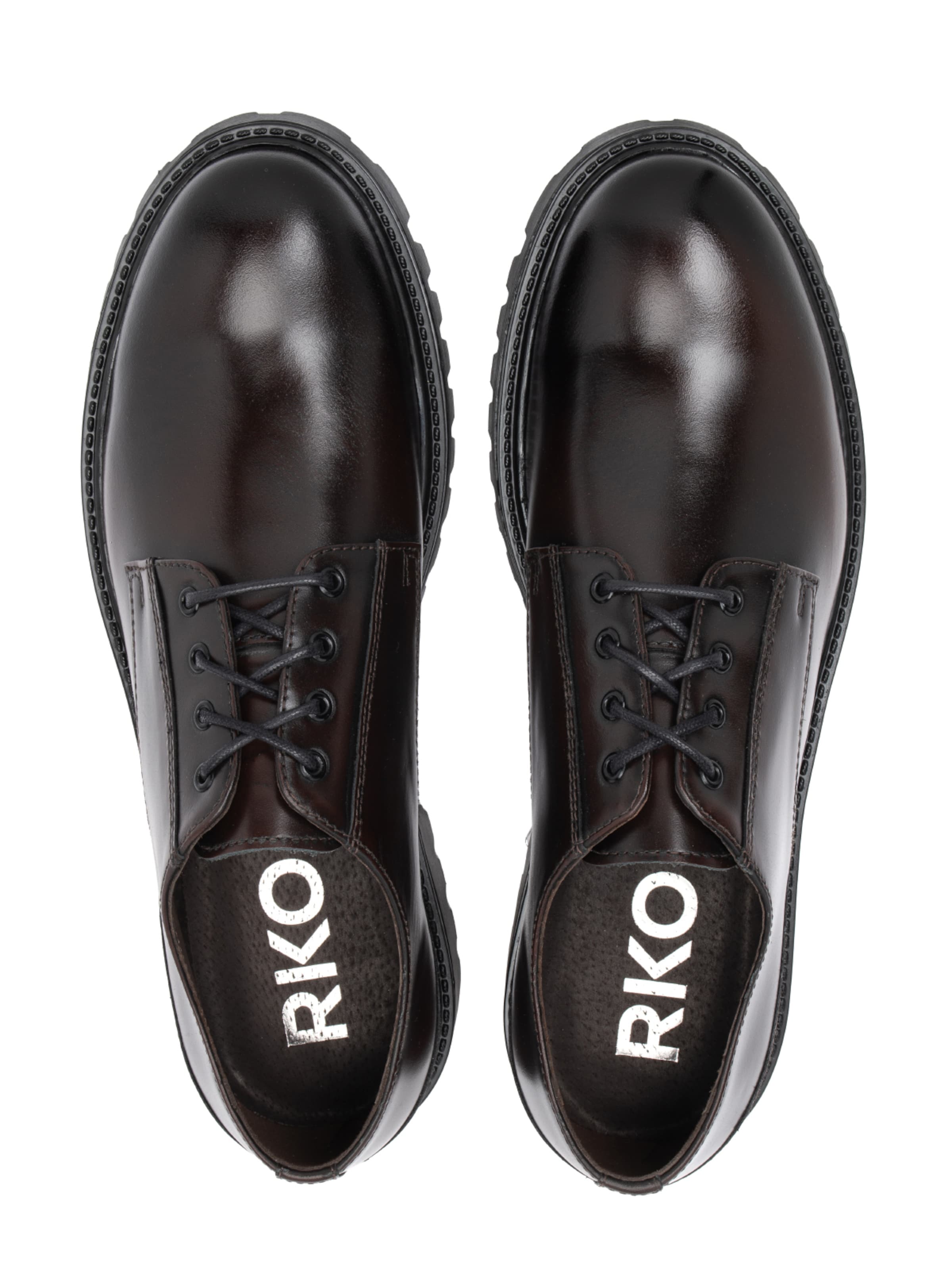Chaussure à lacets RYŁKO en marron