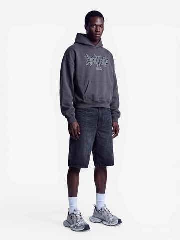 pilka SUITS INDUSTRIES™ Megztinis be užsegimo 'Spike Hoodie Anthrazit'