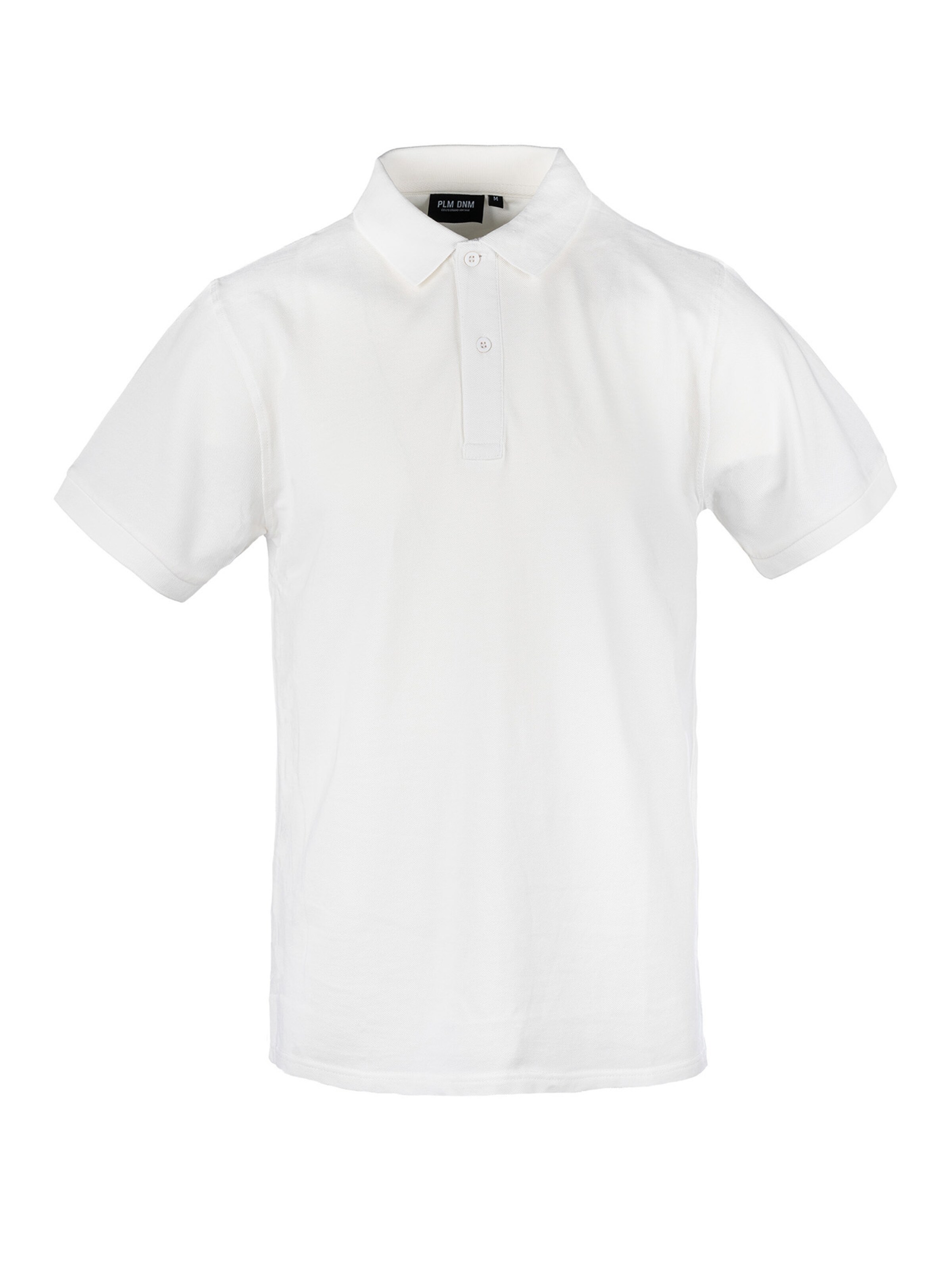 poolman Shirt ' Polo Uni Garment Dye Classic Fit ' in White: front