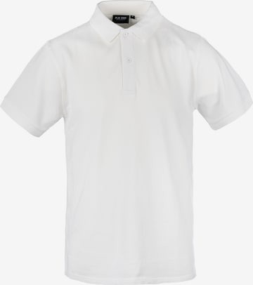 poolman Shirt ' Polo Uni Garment Dye Classic Fit ' in White: front