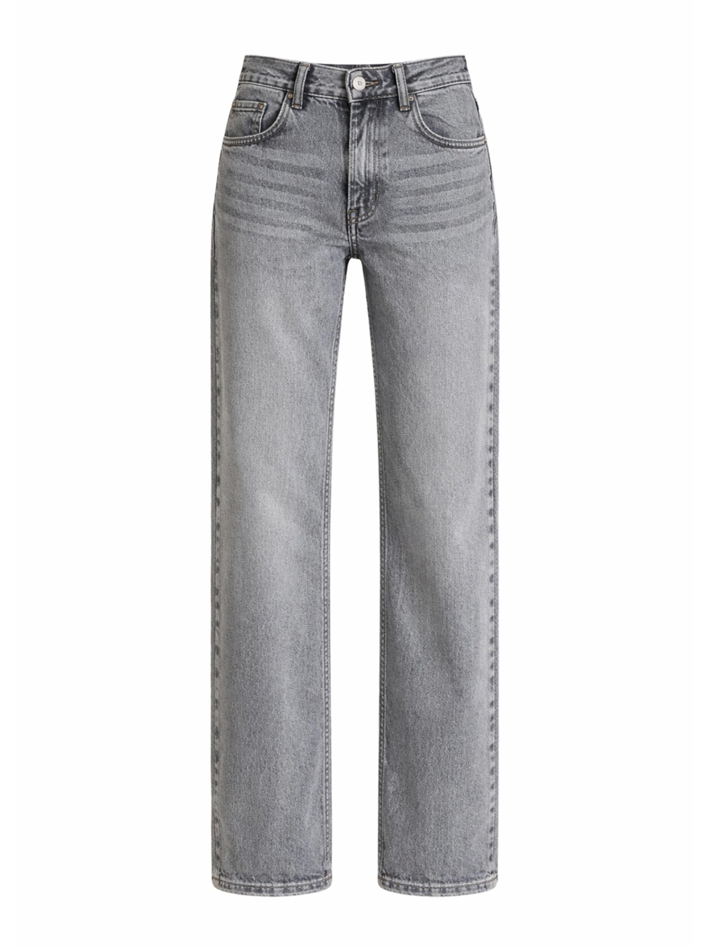 Loosefit Jean 'Relaxed Mid Rise Jeans' IT'S BASIC en gris : devant