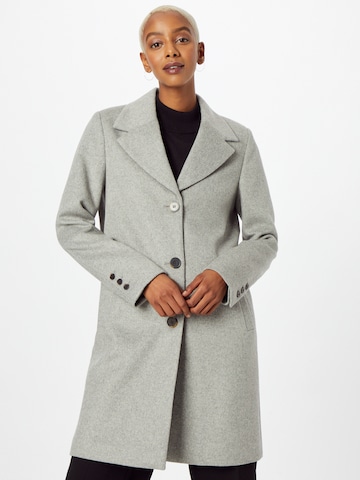 SELECTED FEMME Between-Seasons Coat 'Sasja' in Grey: front