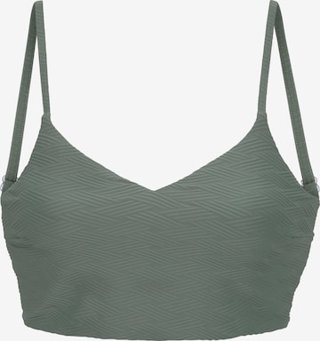 SUNSEEKER Bikini Top in Green: front