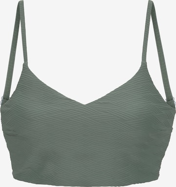 SUNSEEKER Bikini top in Green: front