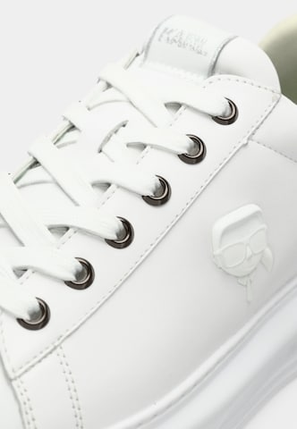 Sneaker low de la Karl Lagerfeld pe alb