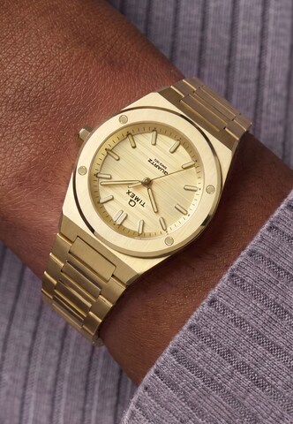 Montre à affichage analogique ' Q Timex Marbella ' TIMEX en or : devant