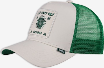 Casquette 'Lazy Sunny Days' DJINNS en beige : devant