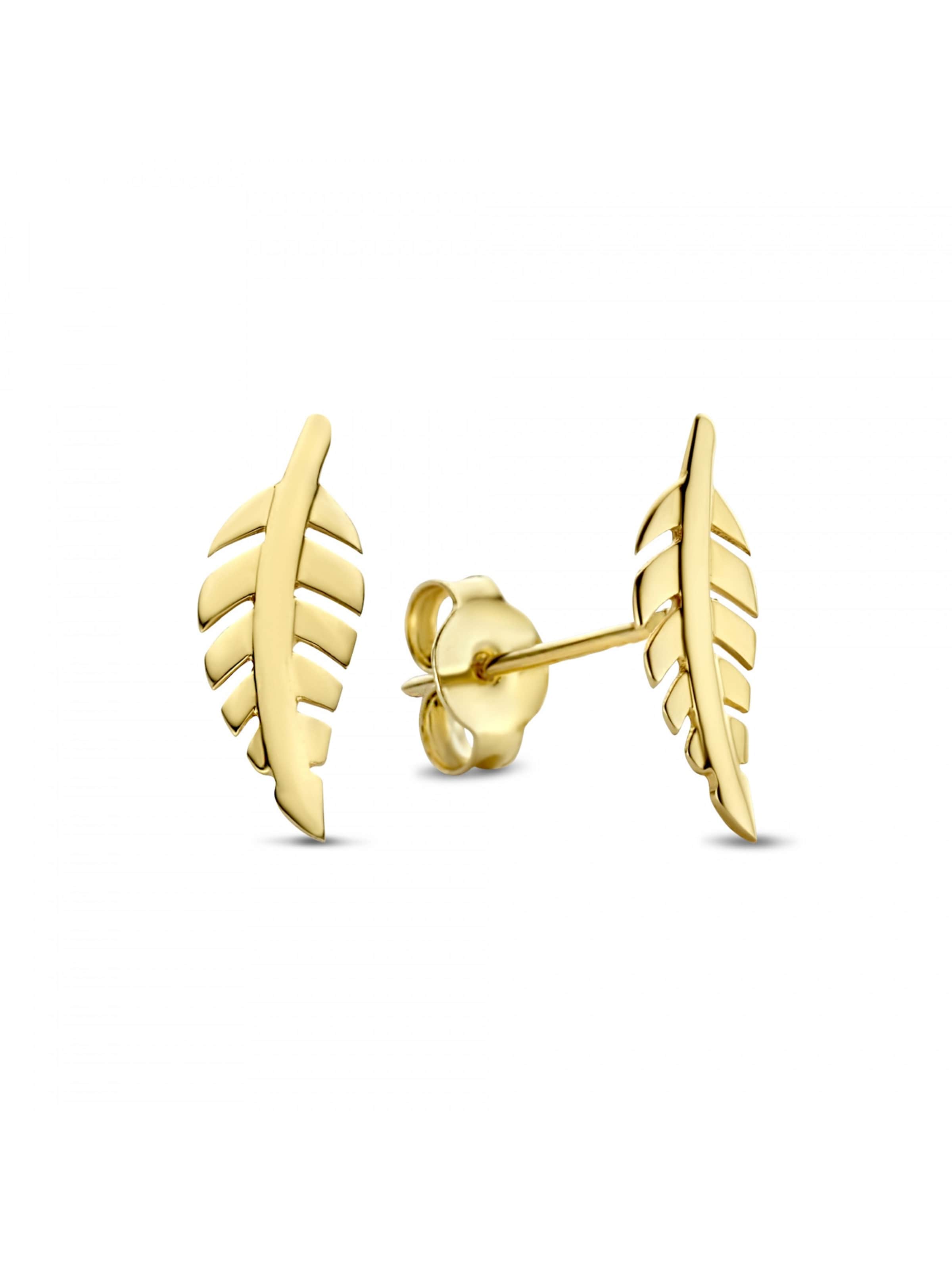 Isabel Bernard Earrings in Gold: front