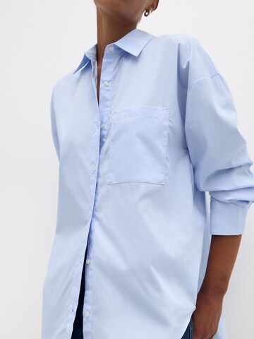 Pull&Bear Bluza | modra barva