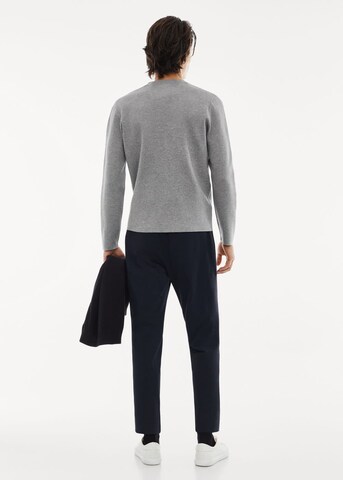 MANGO MAN Pullover 'luxus' in Grau