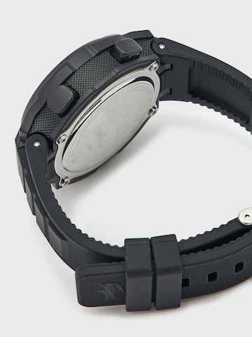 LACOSTE Zegarek analogowy w kolorze szary: przód