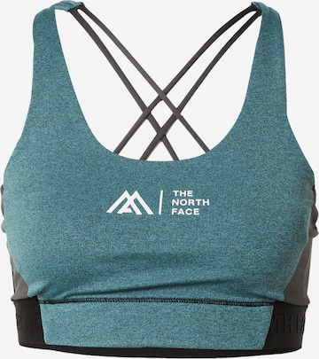 THE NORTH FACE Bustier Sport bh in Blauw: voorkant