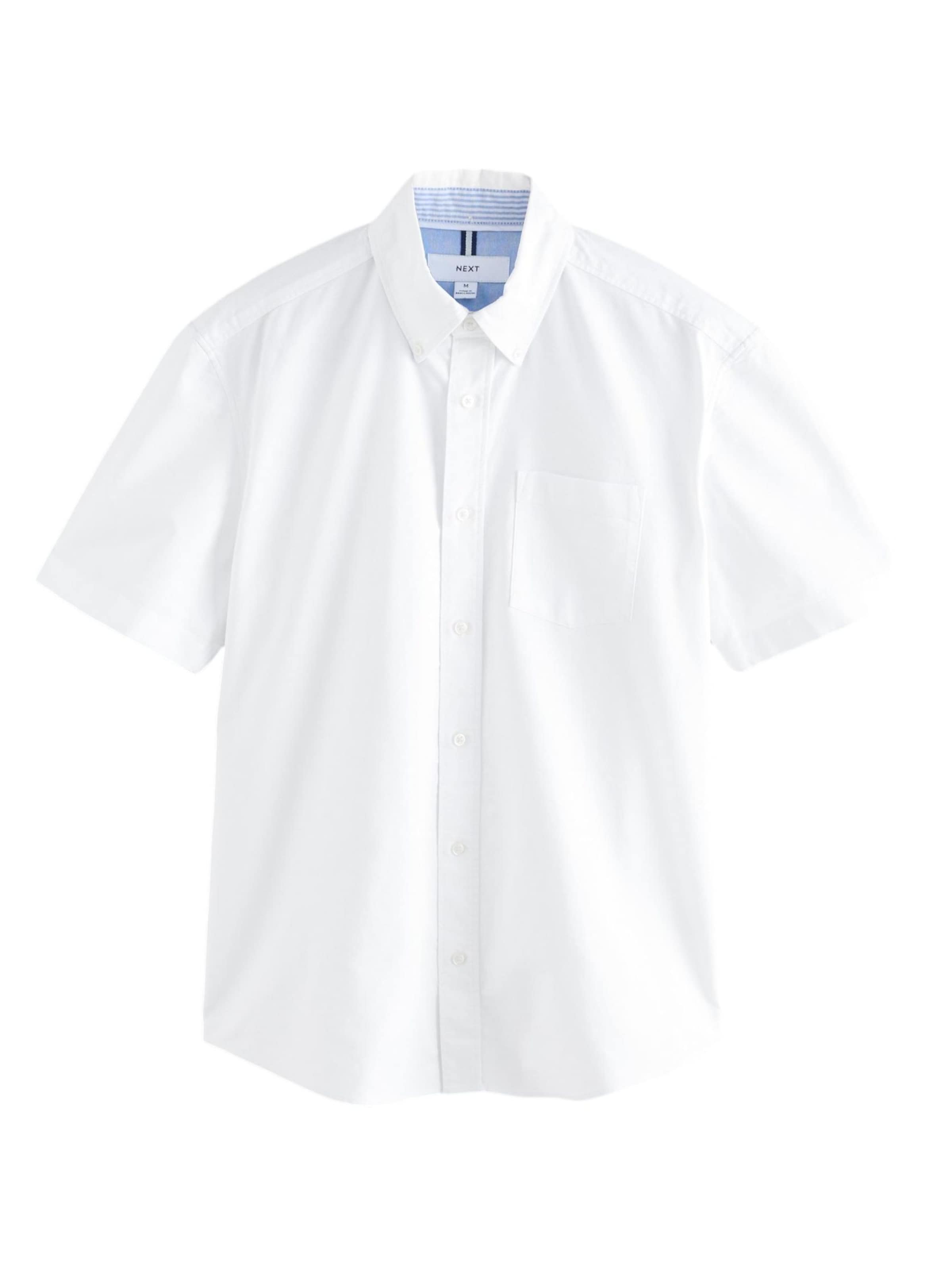 Regular fit Cămașă 'Oxford' de la Next pe alb: față