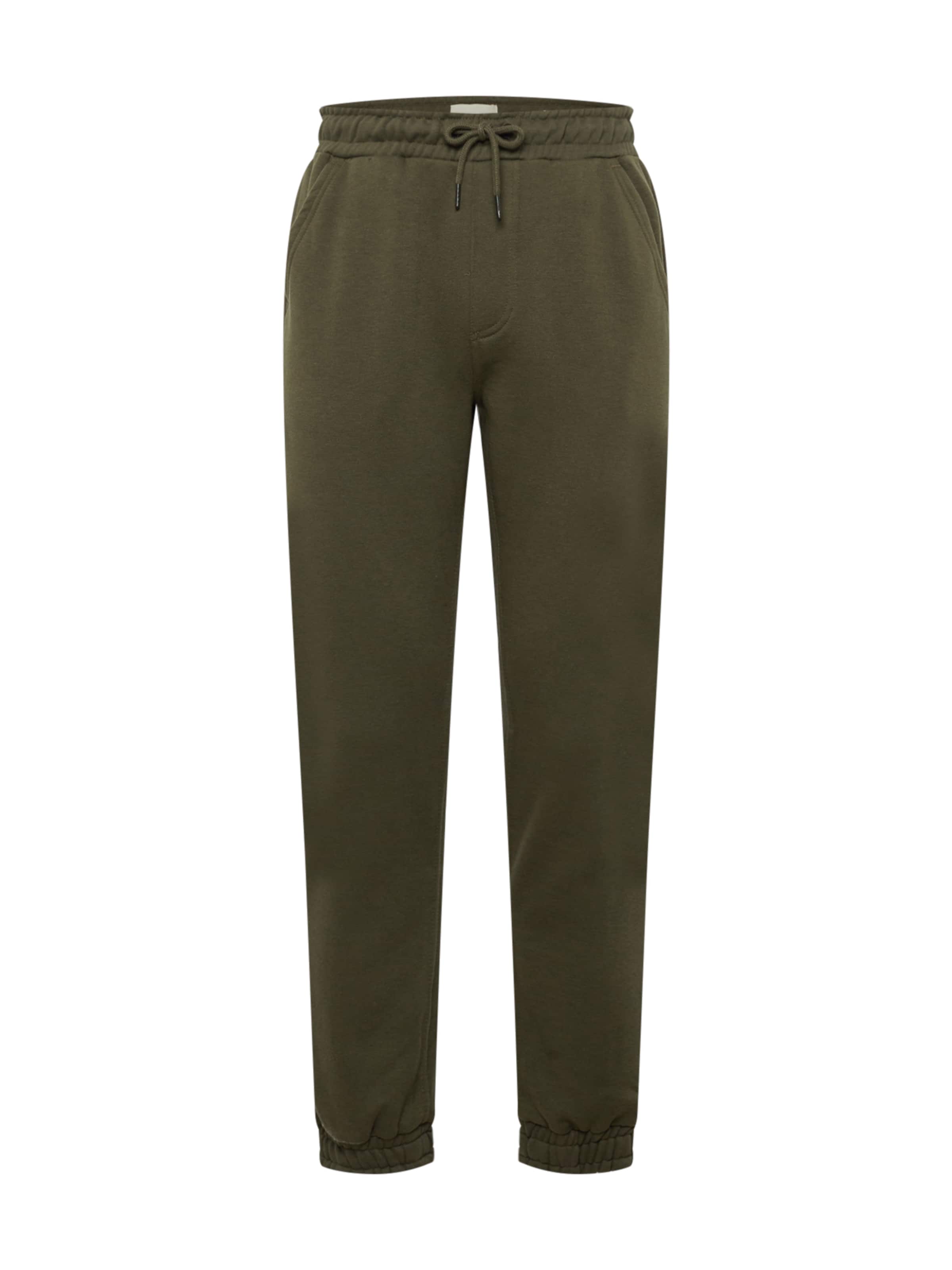 BLEND Tapered Workout Pants 'Downton' in Green: front
