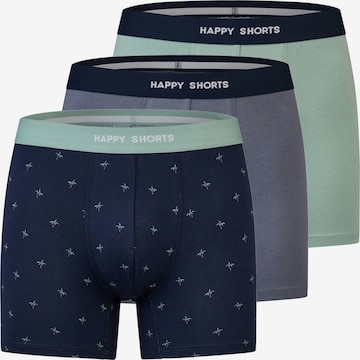 Happy Shorts Boxershorts in Grijs: voorkant