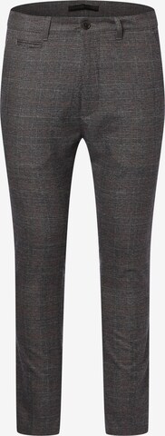 DRYKORN Skinny Chino Pants 'Krew' in Grey: front